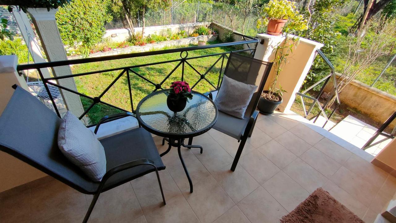 Ferienwohnung The Garden House Corfu Alepou Exterior foto